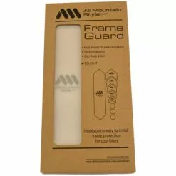 All-mountain-style All Mountain Style AMS Honeycomb Frame Guard - Clear - Silver