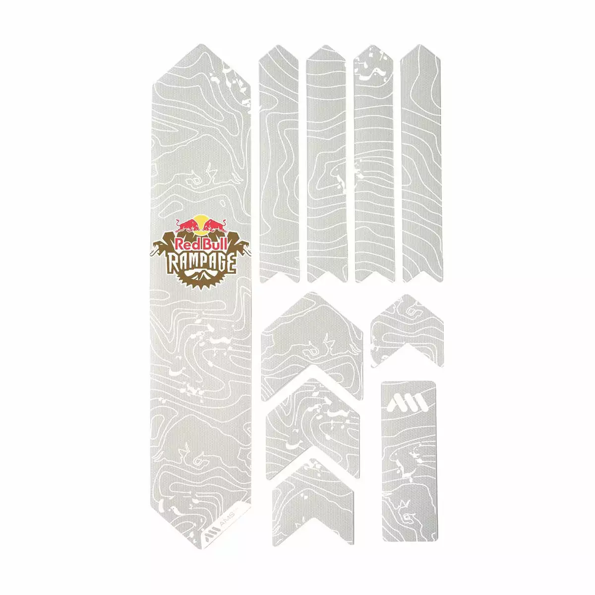 All-mountain-style All Mountain Style AMS XL Honeycomb Frame Guard - Rampage White - Image 2