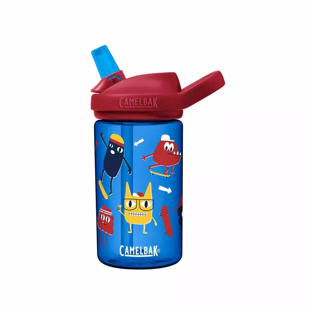 Camelbak Eddy+ Plus Kids 400ml Bottle - Skate Monsters - 2021
