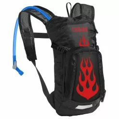 Camelbak Mini Mule Hydration Pack - Black - Flames - 2019 - 1.5L