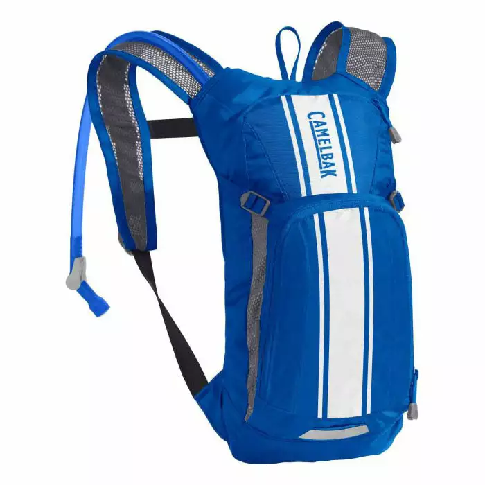 Camelbak Mini Mule Hydration Pack - Lapis Blue - White Stripe - 2020 - 1.5L