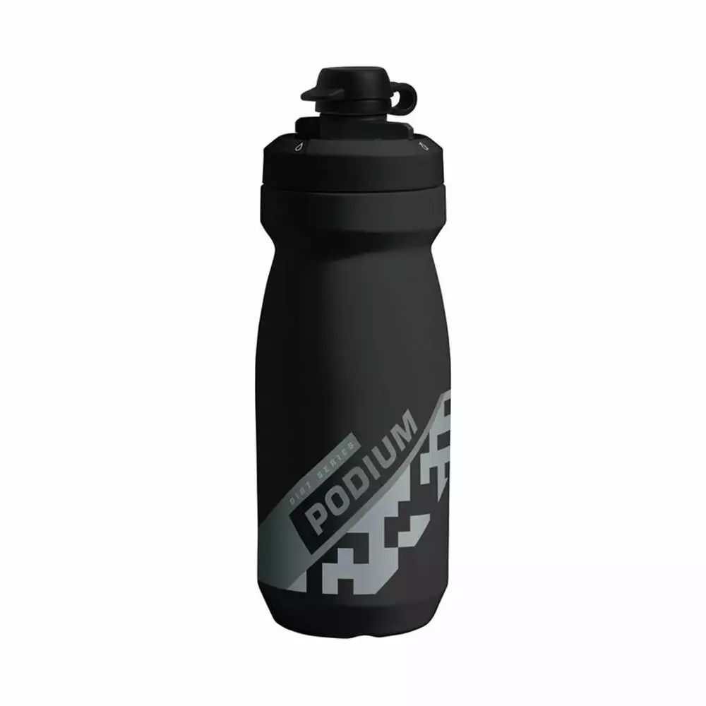 CamelBak Podium Dirt 600ml Bottle - Black - 2022 1 CamelBak Podium Dirt 600ml Bottle - Black - 2022