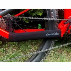 Cleanskin Hush Chainstay Protector - Black - M -Hydration Packs Shop Cleanskin Hush Chainstay Protector Medium Black 03 6dac95cd f266 4200 bc32 1a1bf7c87913