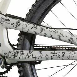 DyedBro Andes Pacífico Bike Protection Film -Hydration Packs Shop DYDBRNDSPCFC Clear Black 2020 DyedBroAndesPac ficoBikeProtectionFilm 02