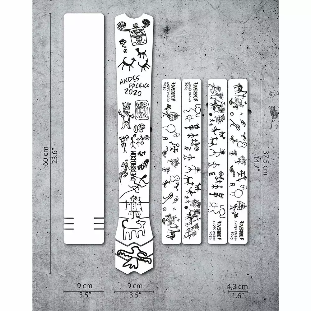 DyedBro Andes Pacífico Bike Protection Film - Image 3