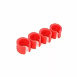 DaBomb Chain Protector Ring - Set Of 4 - Red