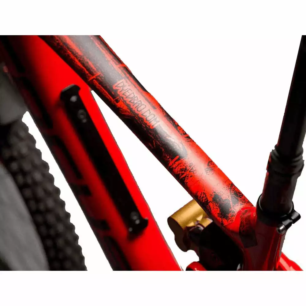 DyedBro A Marcoux Bike Protection Film - Clear - Black 1 DyedBro A Marcoux Bike Protection Film - Clear - Black