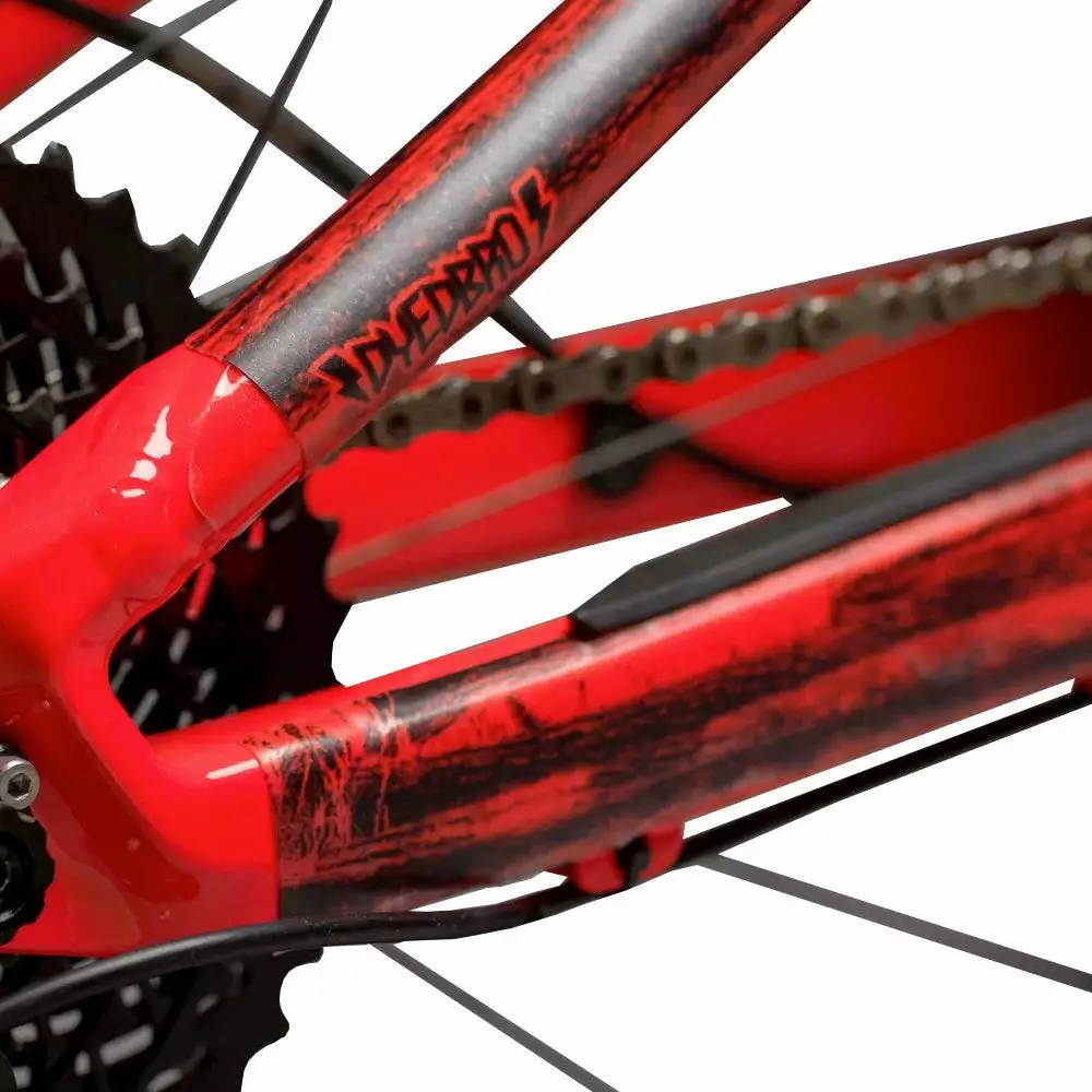 DyedBro A Marcoux Bike Protection Film - Clear - Black 2 DyedBro A Marcoux Bike Protection Film - Clear - Black - Image 2