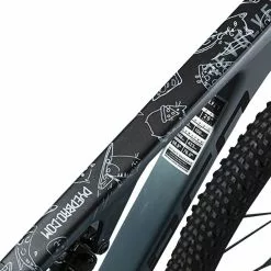 DyedBro Cats Bike Protection Film - Clear - White