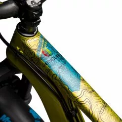 DyedBro Enduro World Series Bike Protection Film - Clear - Black