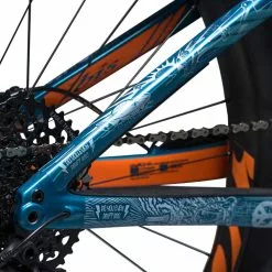 DyedBro Fluor Bike Protection Film - Clear - White -Hydration Packs Shop DyedBro Fluor Bike Protection Film Clear White 03