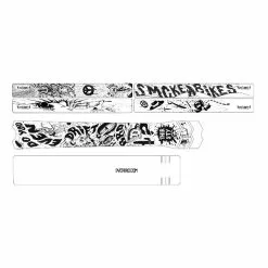 DyedBro Fluor Bike Protection Film - Clear - White -Hydration Packs Shop DyedBro Fluor Bike Protection Film Clear White 04