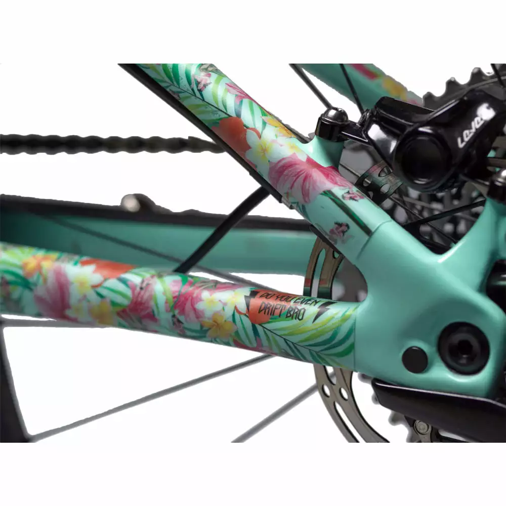 DyedBro Hawaii 2.0 Bike Protection Film - Clear - Colours 2 DyedBro Hawaii 2.0 Bike Protection Film - Clear - Colours - Image 2