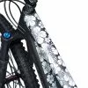 DyedBro Hawaiian Flowers Bike Protection Film - Clear - White