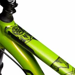 DyedBro Mandala Bike Protection Film - Clear - Black