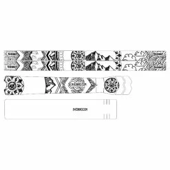 DyedBro Mandala Bike Protection Film - Clear - Black 6 DyedBro Mandala Bike Protection Film - Clear - Black -Hydration Packs Shop DyedBro Mandala Bike Protection Film Clear Black 03