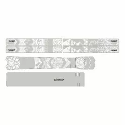DyedBro Mandala Bike Protection Film - Clear - White -Hydration Packs Shop DyedBro Mandala Bike Protection Film Clear White 03