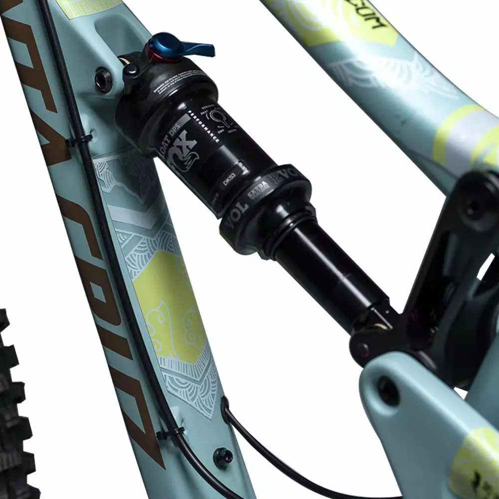 DyedBro Mandala Bike Protection Film - Clear - White - Colours 2 DyedBro Mandala Bike Protection Film - Clear - White - Colours - Image 2