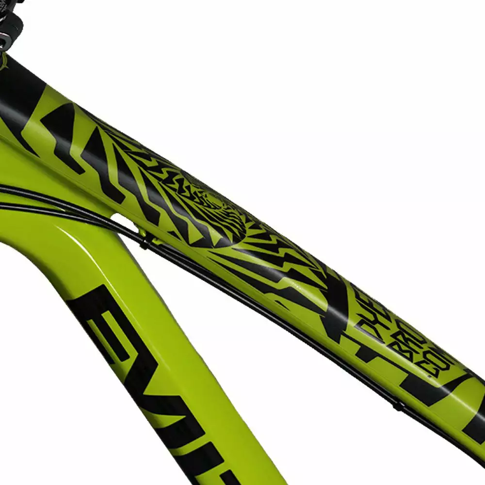 DyedBro Psycho Bike Protection Film - Clear - Black 1 DyedBro Psycho Bike Protection Film - Clear - Black