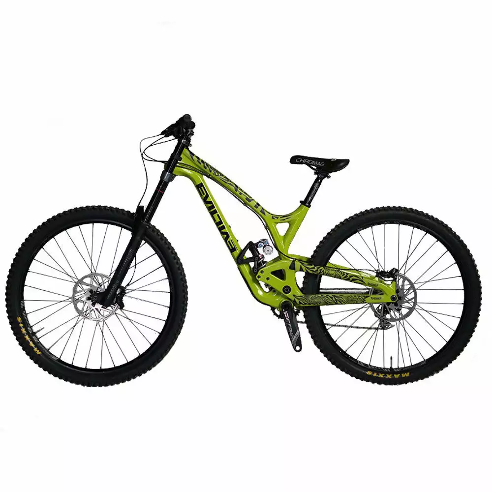 DyedBro Psycho Bike Protection Film - Clear - Black 3 DyedBro Psycho Bike Protection Film - Clear - Black - Image 3