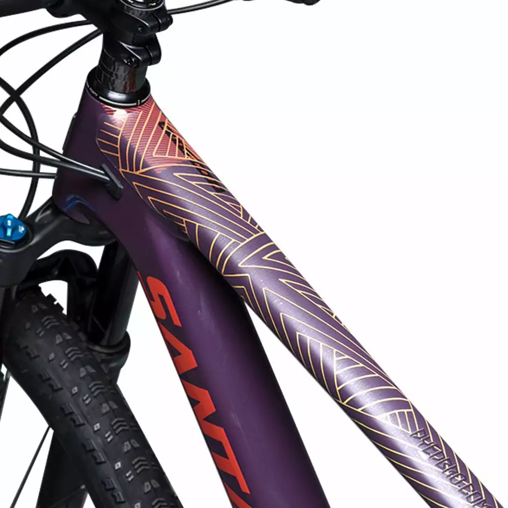 DyedBro Stay Free Bike Protection Film - Clear - Colours 1 DyedBro Stay Free Bike Protection Film - Clear - Colours