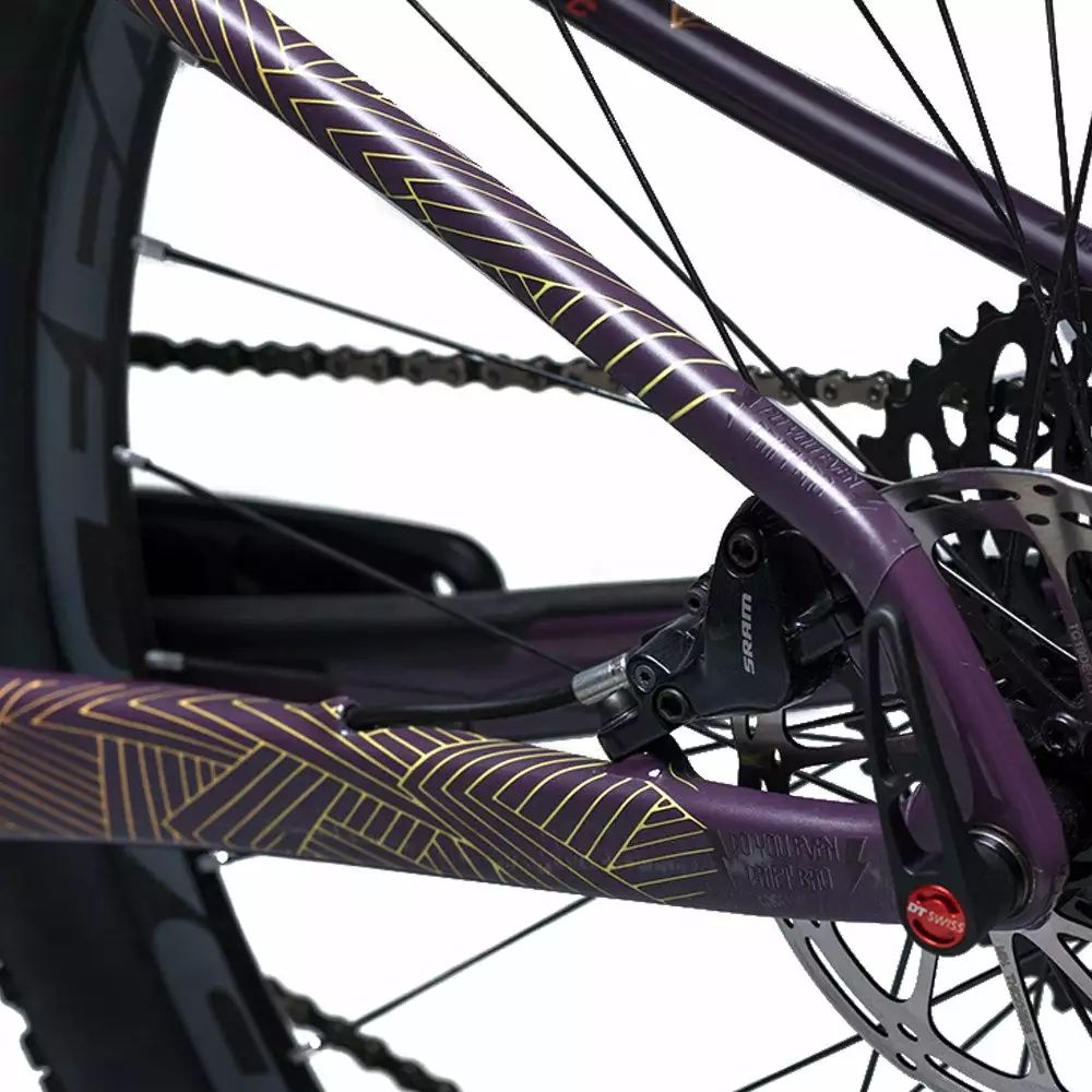 DyedBro Stay Free Bike Protection Film - Clear - Colours 2 DyedBro Stay Free Bike Protection Film - Clear - Colours - Image 2