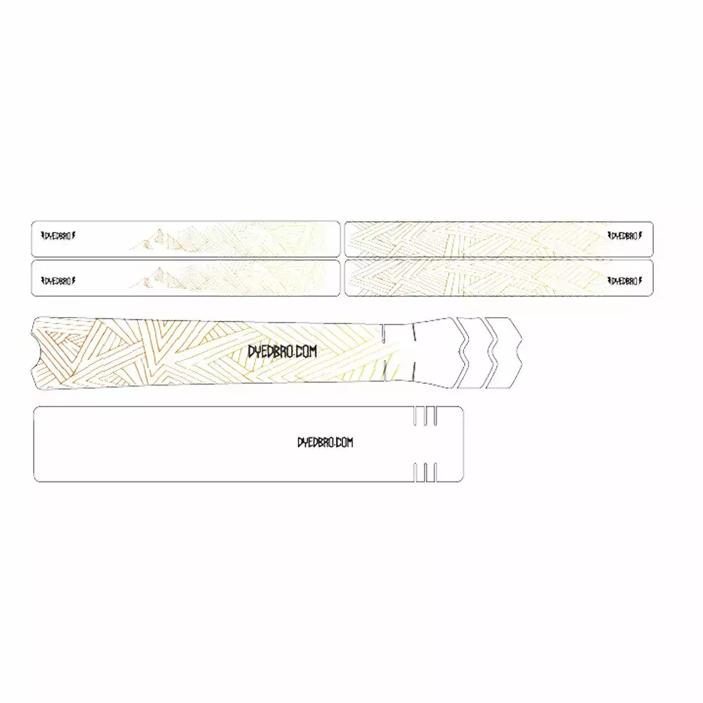 DyedBro Stay Free Bike Protection Film - Clear - Colours 3 DyedBro Stay Free Bike Protection Film - Clear - Colours - Image 3