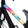 DyedBro Tie Dye Bike Protection Film - Bleached Black - Colours