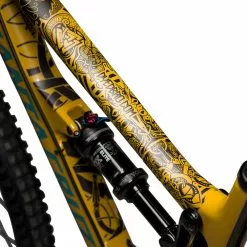 DyedBro Viking Bike Protection Film - Clear - Black