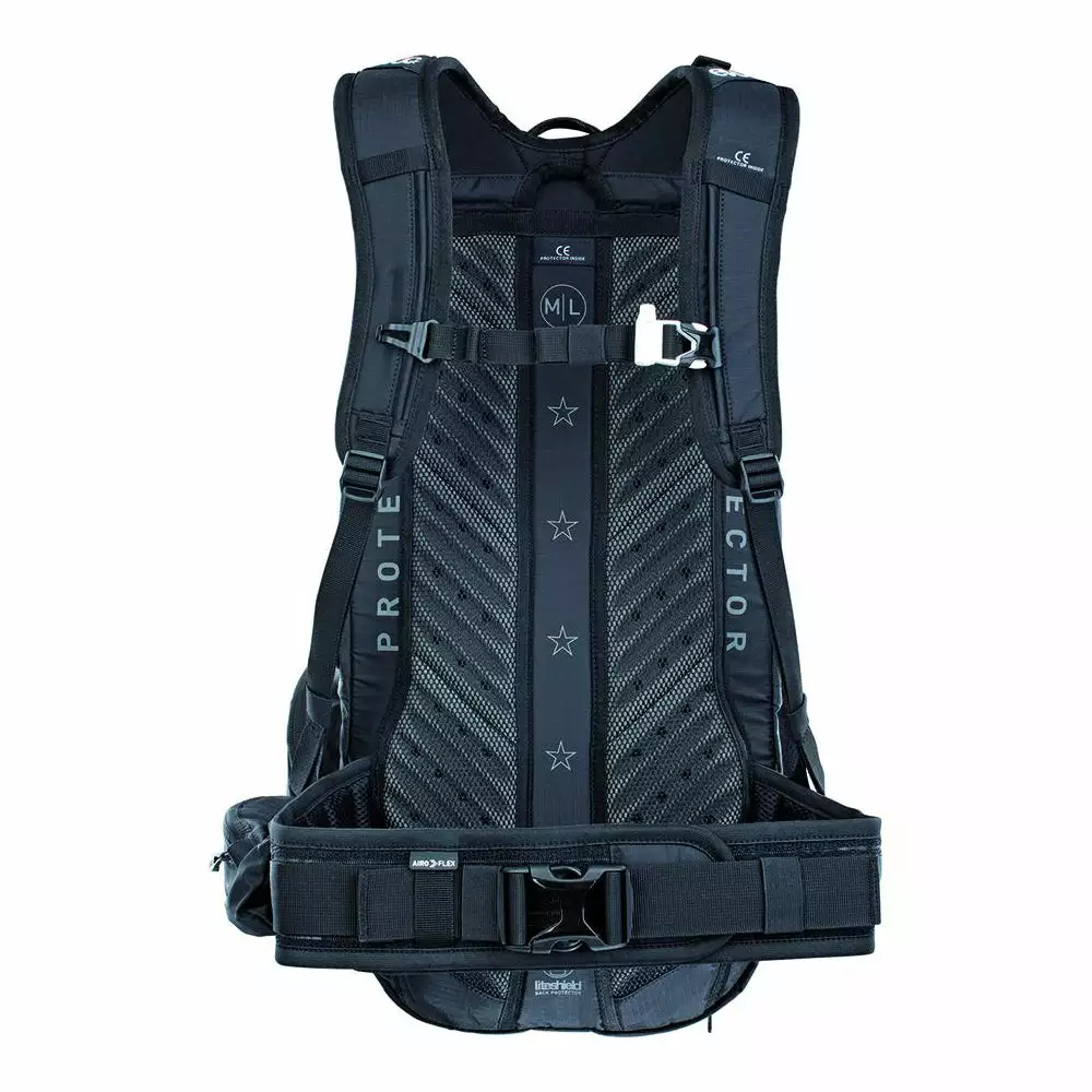 Evoc FR Trail E-Ride Back Protector Pack - Black - Image 2