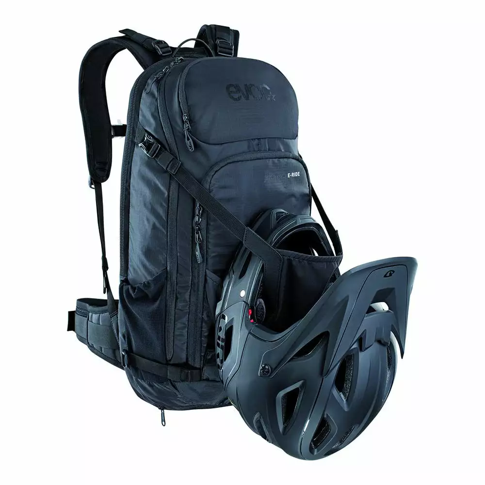 Evoc FR Trail E-Ride Back Protector Pack - Black - Image 3