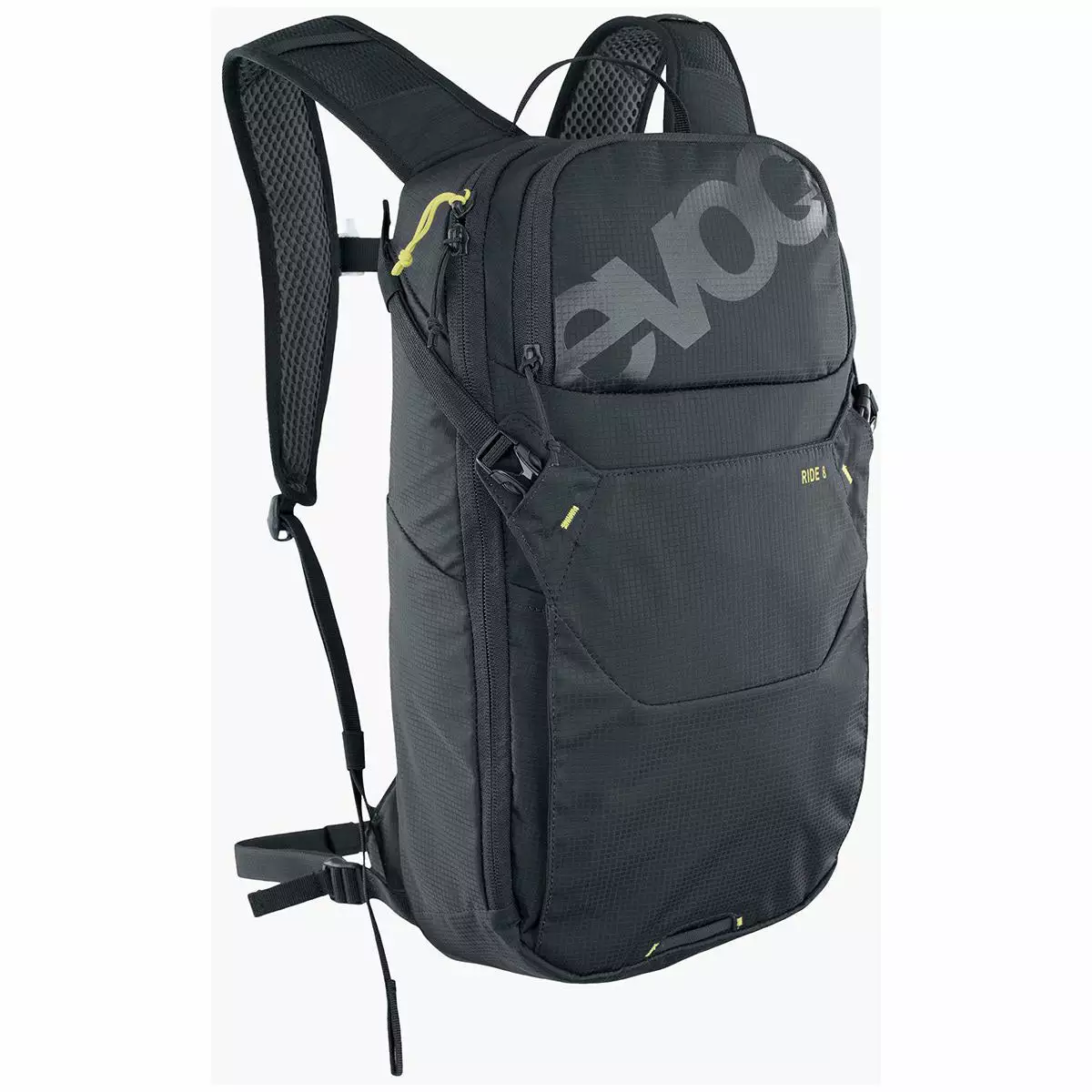 Evoc Ride 8L +2L Bladder Hydration Pack - Black 1 Evoc Ride 8L +2L Bladder Hydration Pack - Black