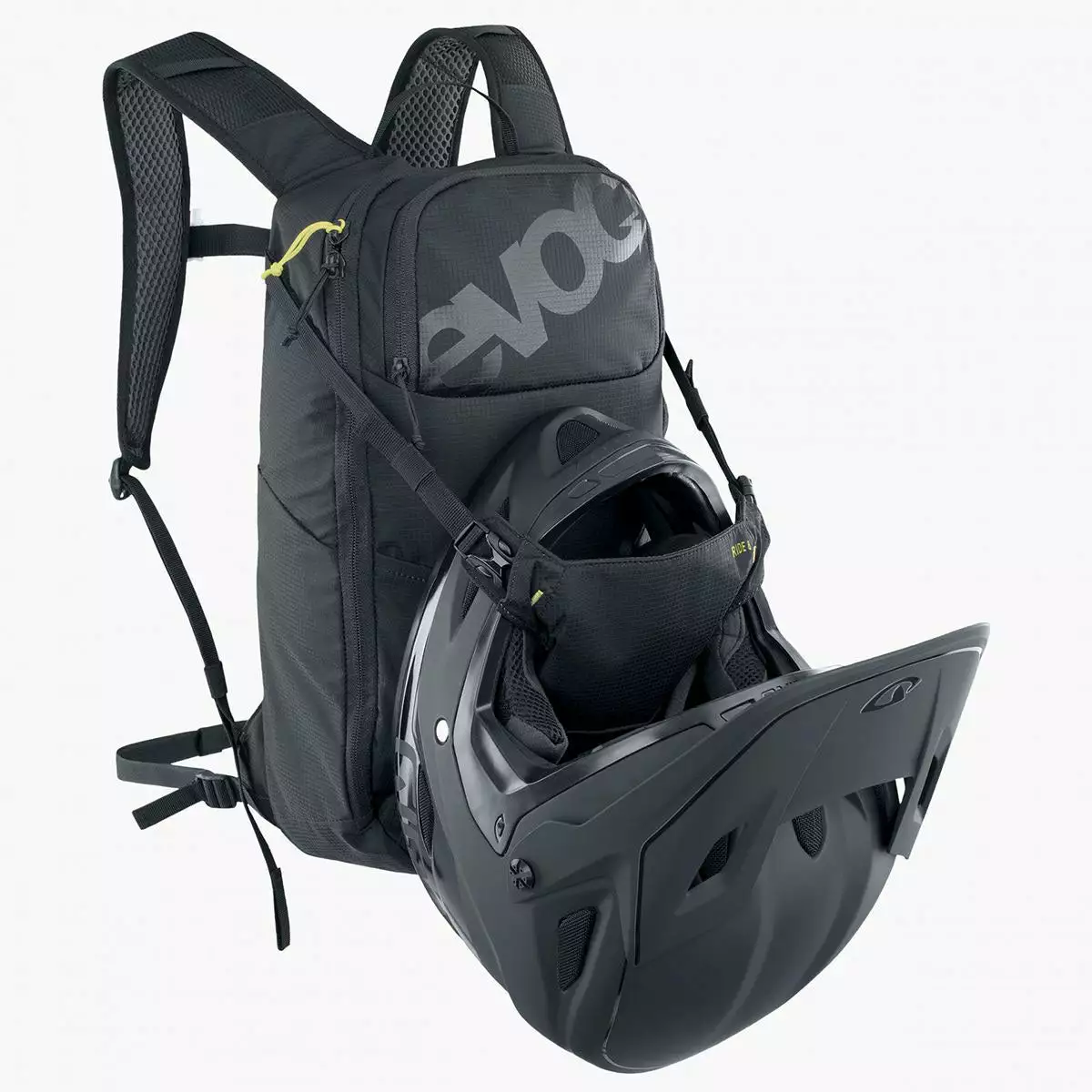 Evoc Ride 8L +2L Bladder Hydration Pack - Black 4 Evoc Ride 8L +2L Bladder Hydration Pack - Black - Image 4