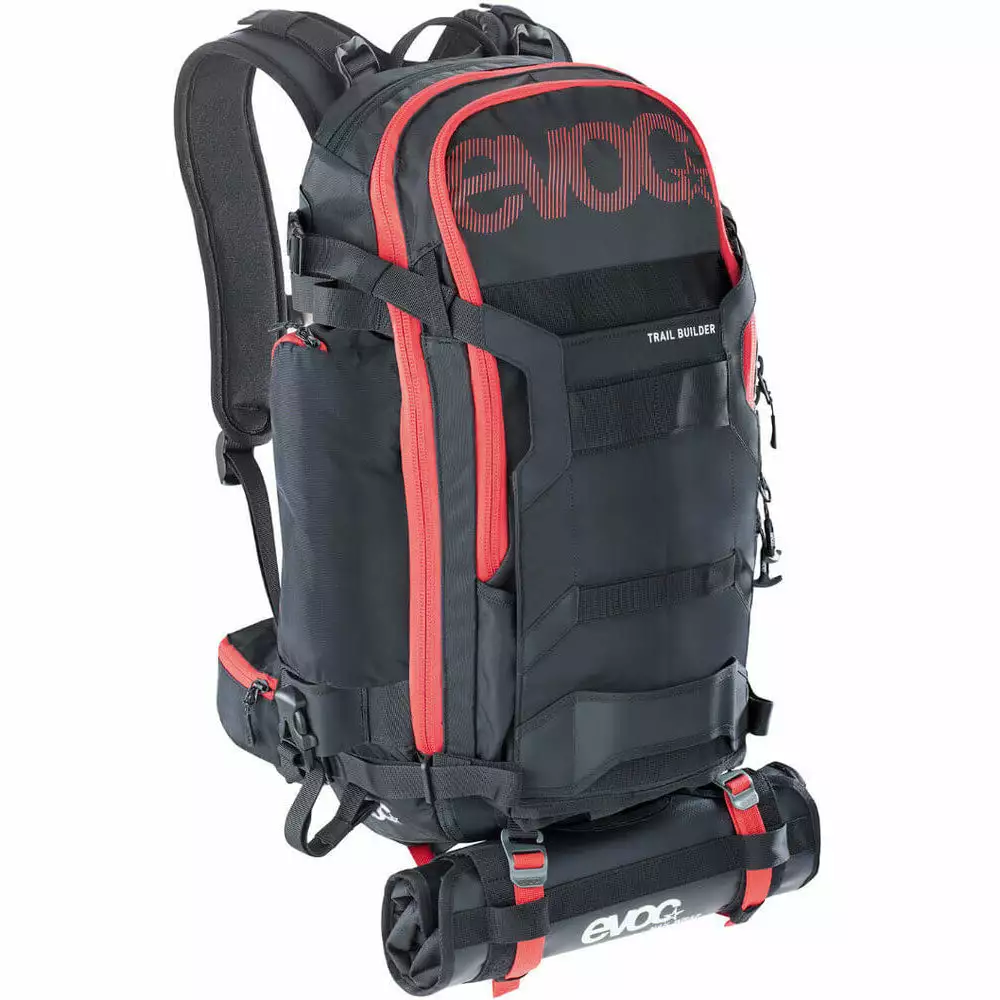 Evoc Trail Builder 30L Pack - Black - 30L Pack - No Hydration - Black 1 Evoc Trail Builder 30L Pack - Black - 30L Pack - No Hydration - Black
