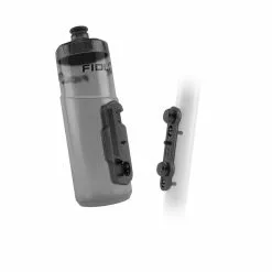 Fidlock Twist Bottle And Bike Mount - Transparent Black - 600ml