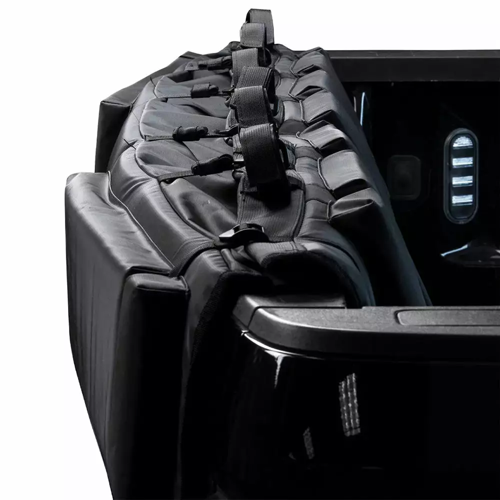 Fox Factory Overland Tailgate Pad - L - Black - Tailgate Pad 3 Fox Factory Overland Tailgate Pad - L - Black - Tailgate Pad - Image 3