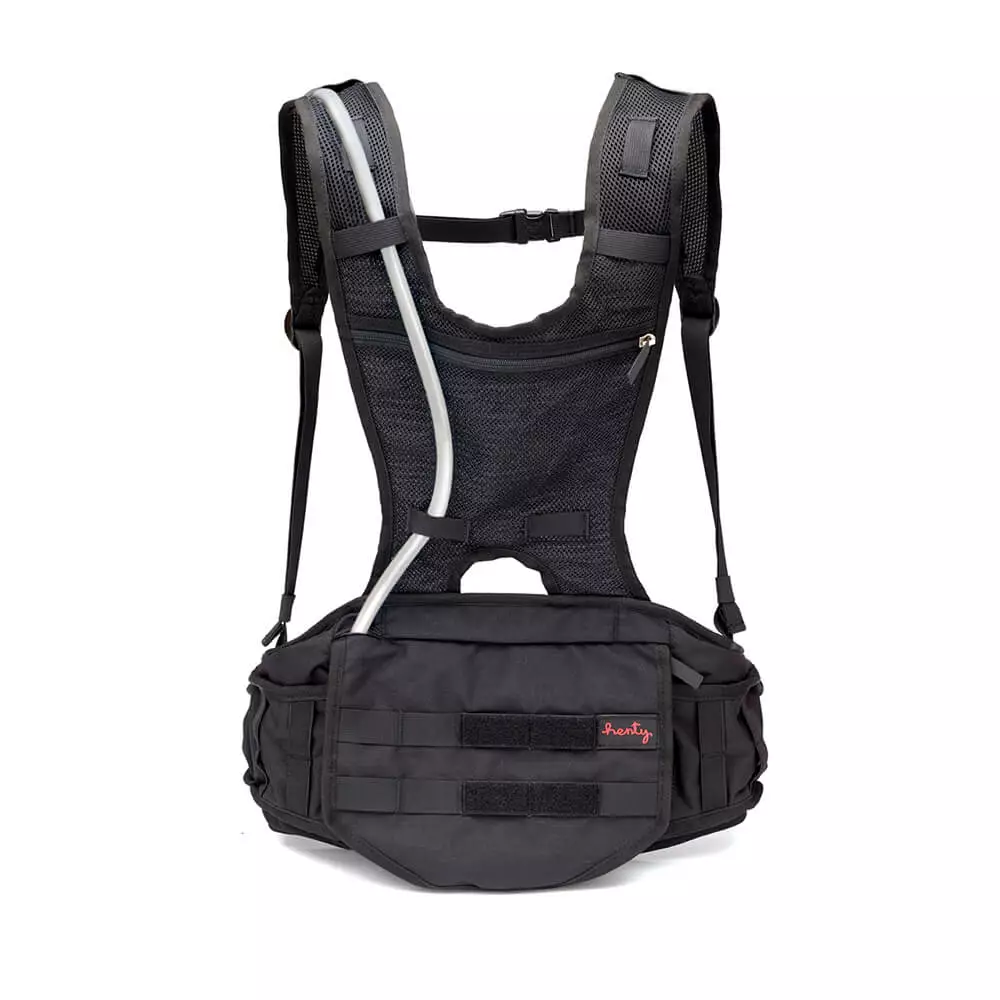 Henty Enduro Lumbar Backpack - Black - Includes Bladder 1 Henty Enduro Lumbar Backpack - Black - Includes Bladder