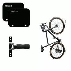 Lezyne CNC Alloy Wheel Hook - Black - Silver