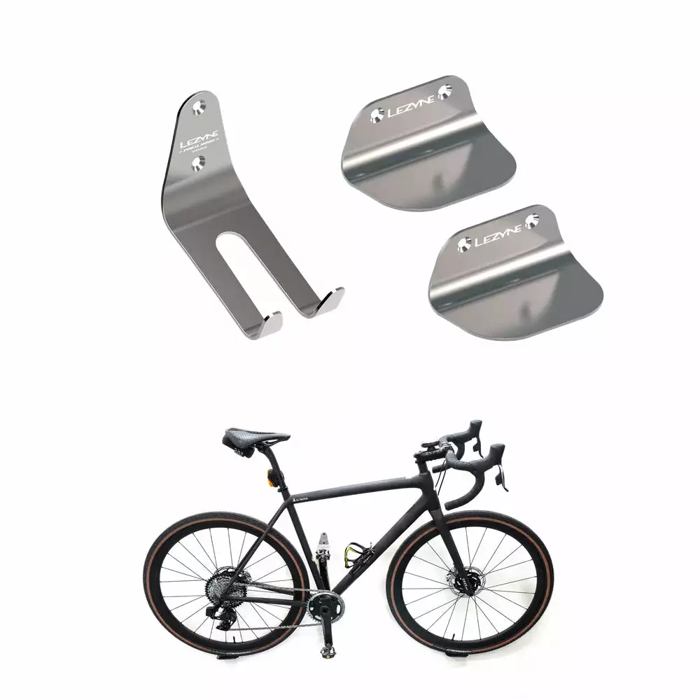 Lezyne Stainless Pedal Hook - Silver 1 Lezyne Stainless Pedal Hook - Silver