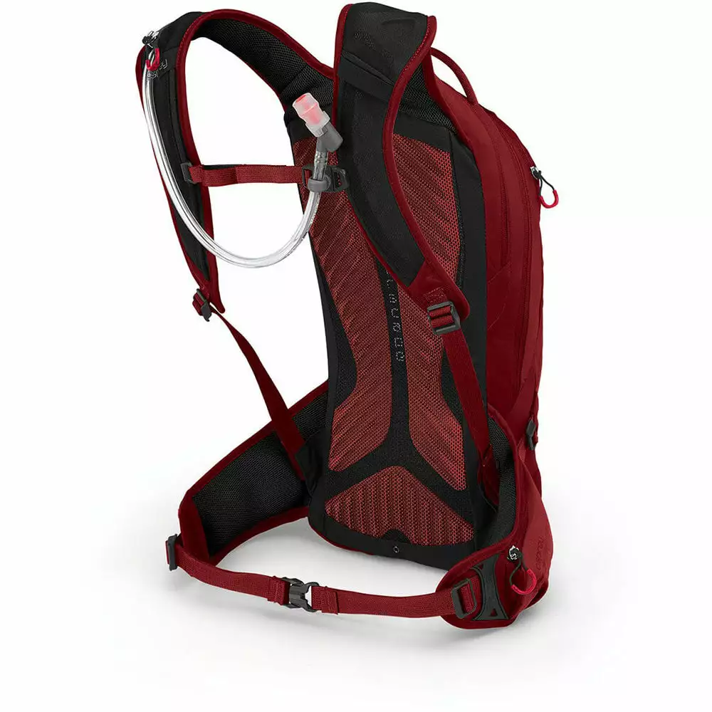 Osprey Raptor Hydration Pack - Wildfire Red - 10L - 2021 - 2.5L Bladder - Image 2