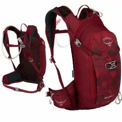 Osprey Salida Women's Hydration Pack - 12L Pack - 2.5L Bladder - Claret Red - 2022