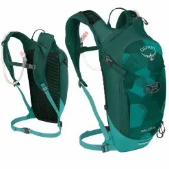 Osprey Salida Women's Hydration Pack - 8L Pack - 2.5L Bladder - Teal Glass - 2022
