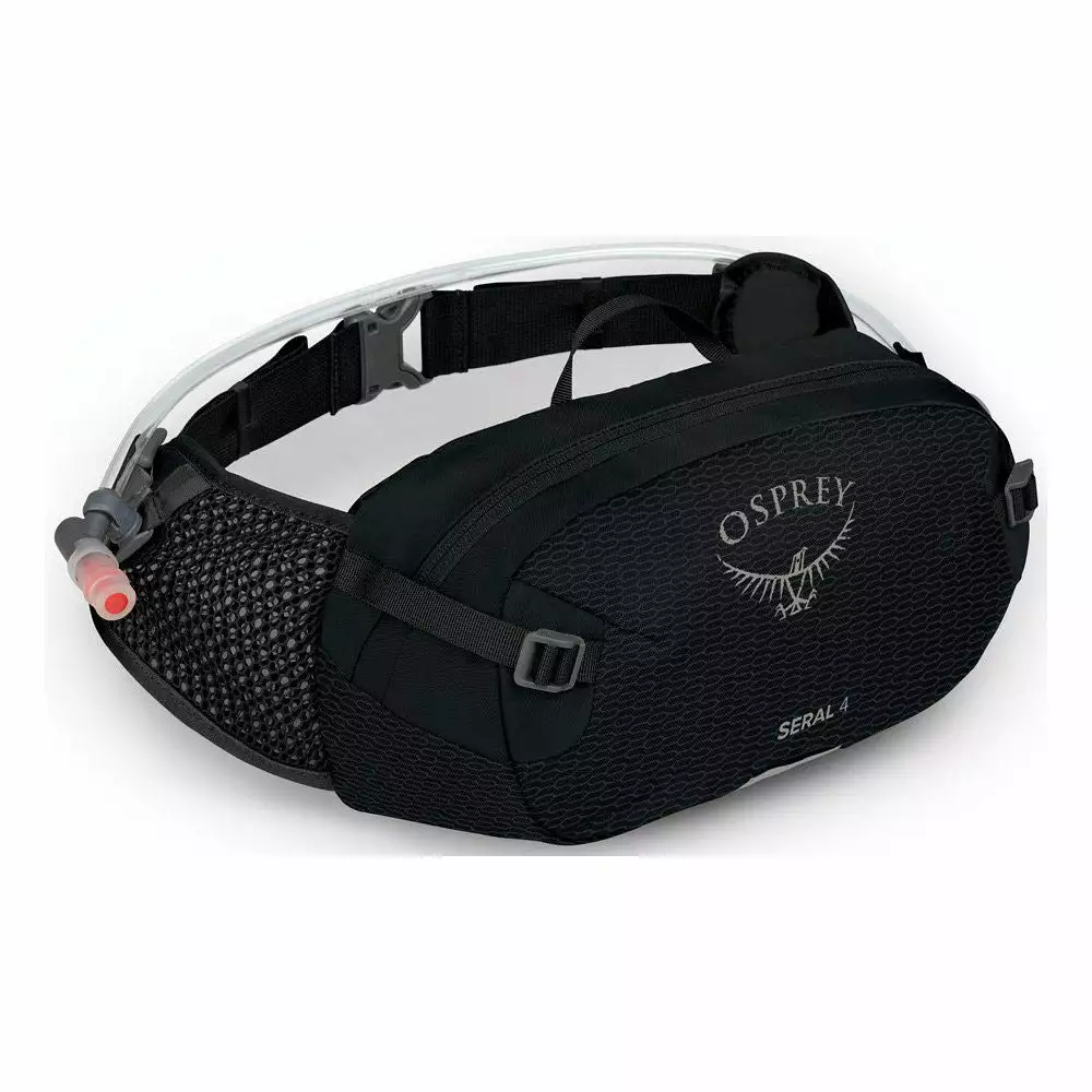 Osprey Seral 4 Hydration Pack - Black - 2021 - 1.5L 1 Osprey Seral 4 Hydration Pack - Black - 2021 - 1.5L