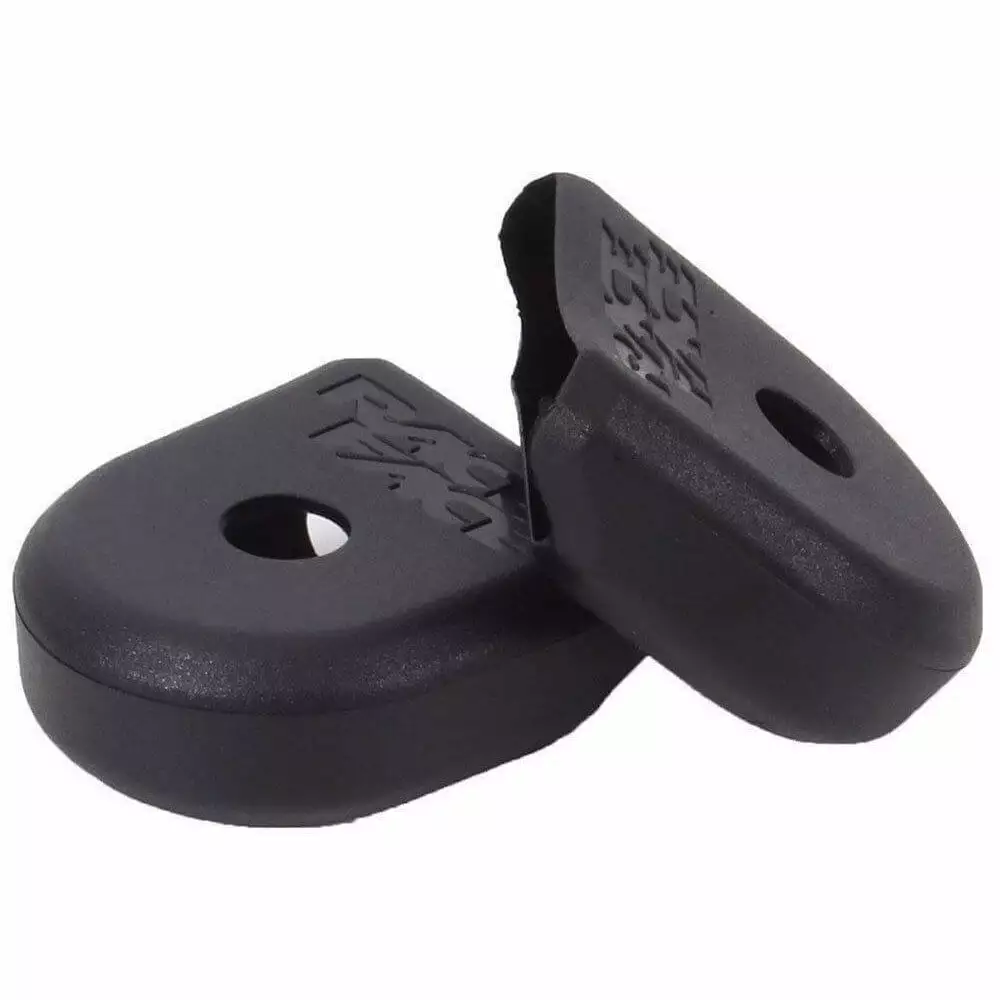 Race Face Crank Boots Pair - Black - Small - Alloy 1 Race Face Crank Boots Pair - Black - Small - Alloy