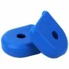 Race Face Crank Boots Pair - Blue - Small - Alloy