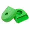 Race Face Crank Boots Pair - Green - Small - Alloy