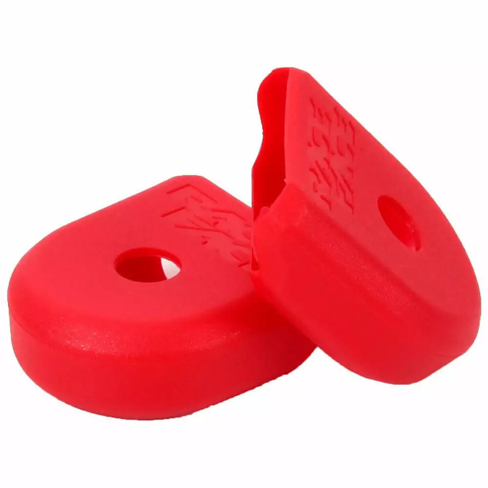 Race Face Crank Boots Pair - Red - Medium - Carbon 1 Race Face Crank Boots Pair - Red - Medium - Carbon