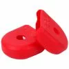 Race Face Crank Boots Pair - Red - Small - Alloy