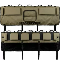 Race Face T2 Tailgate Pad - Olive - Mid